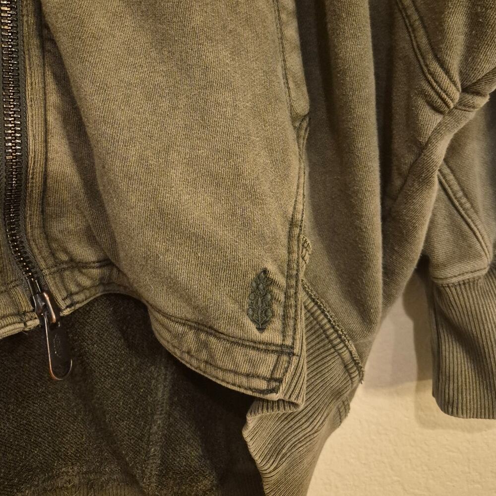 Free People Movement We The Free Camden Hoodie in Olive Green - Picture 5 of 10